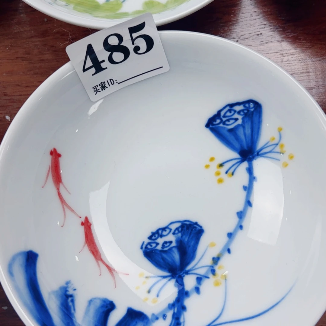 瓷片景德镇陶瓷手工手绘制作