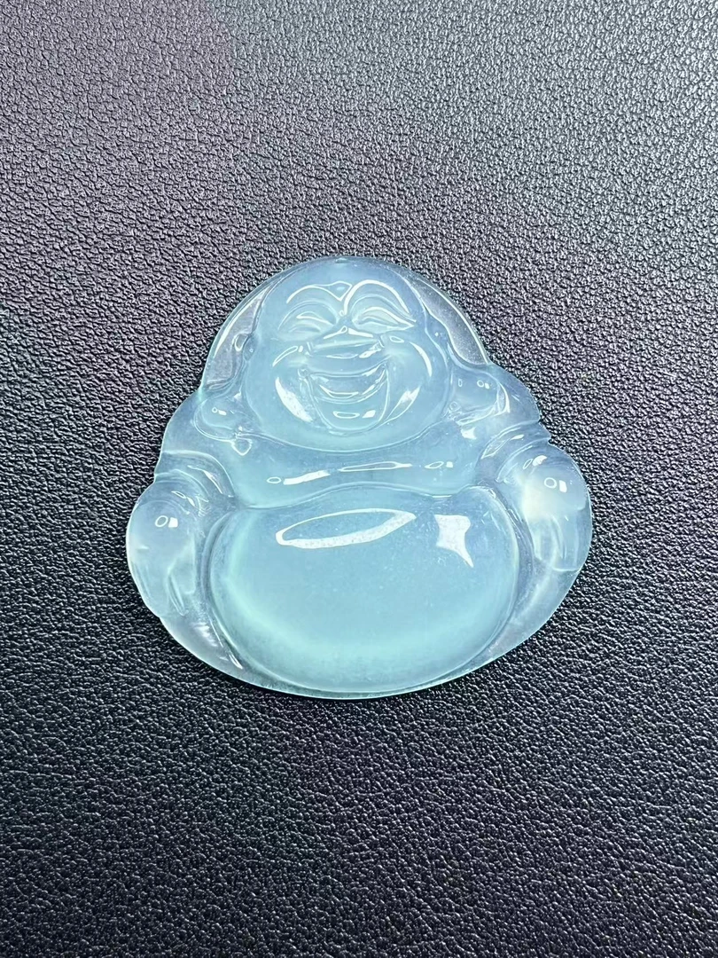 如意工厂甄选--高品质冰天空蓝底大佛公吊坠-FG12多样性发货