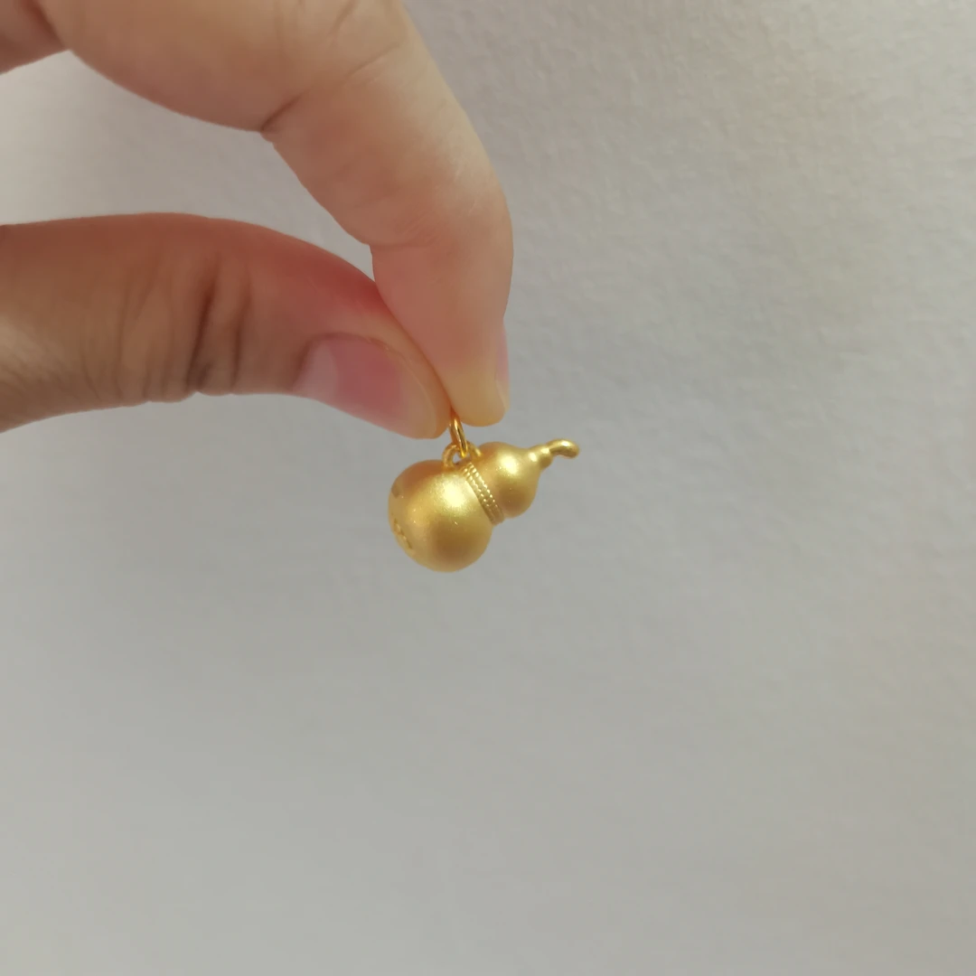 【伊缘郑小小】足金999葫芦吊坠 J-101
