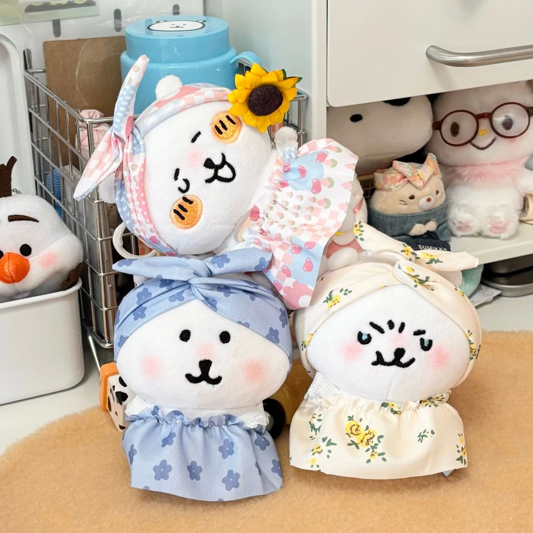 新款自嘲熊10cm棉花娃娃衣服可爱毛绒玩具公仔换装娃衣便宜批发