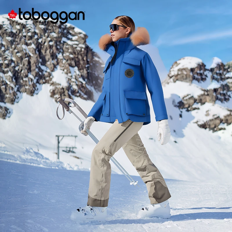 全新未使用  加拿大雪橇Toboggan  CA725 户外漫游羽绒服男女同款