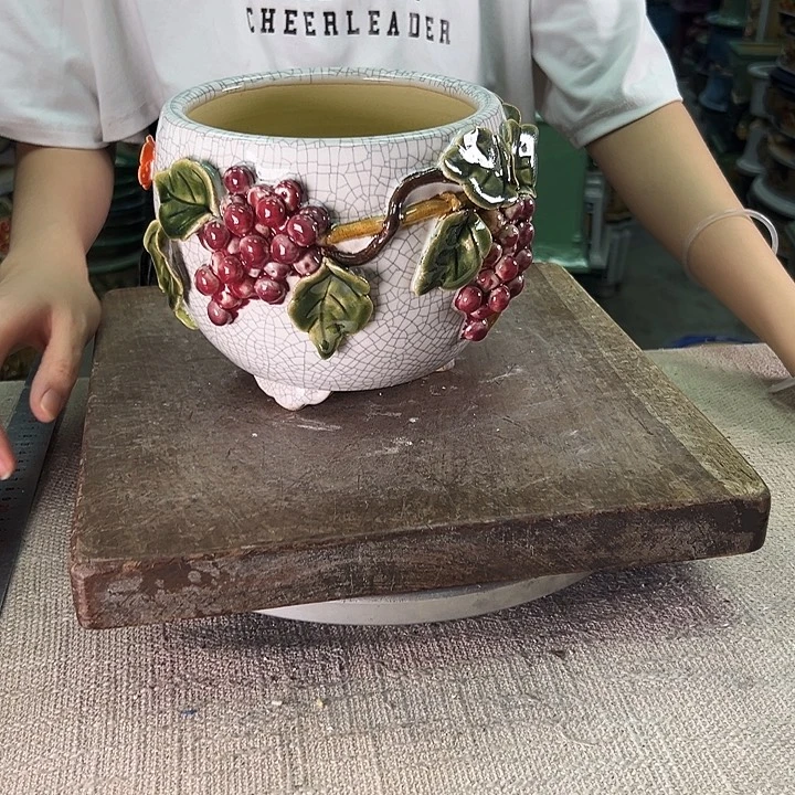 泳坤堂石湾盆陶瓷