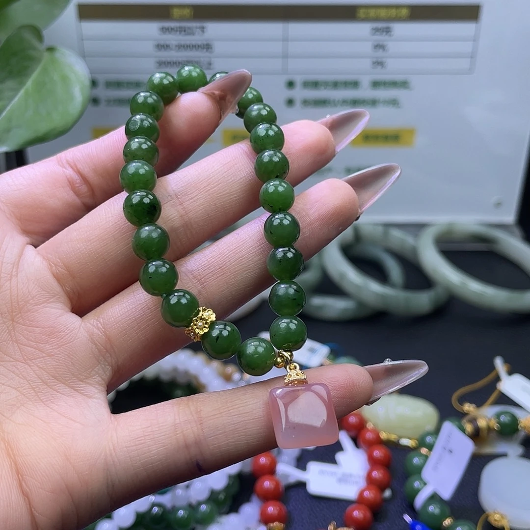 和田玉未镶嵌发饰