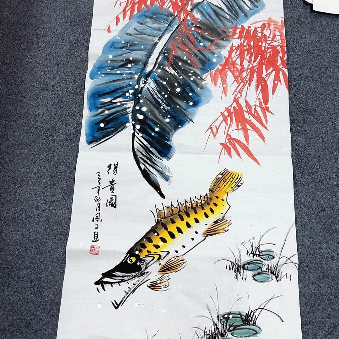 国画精品手绘作品