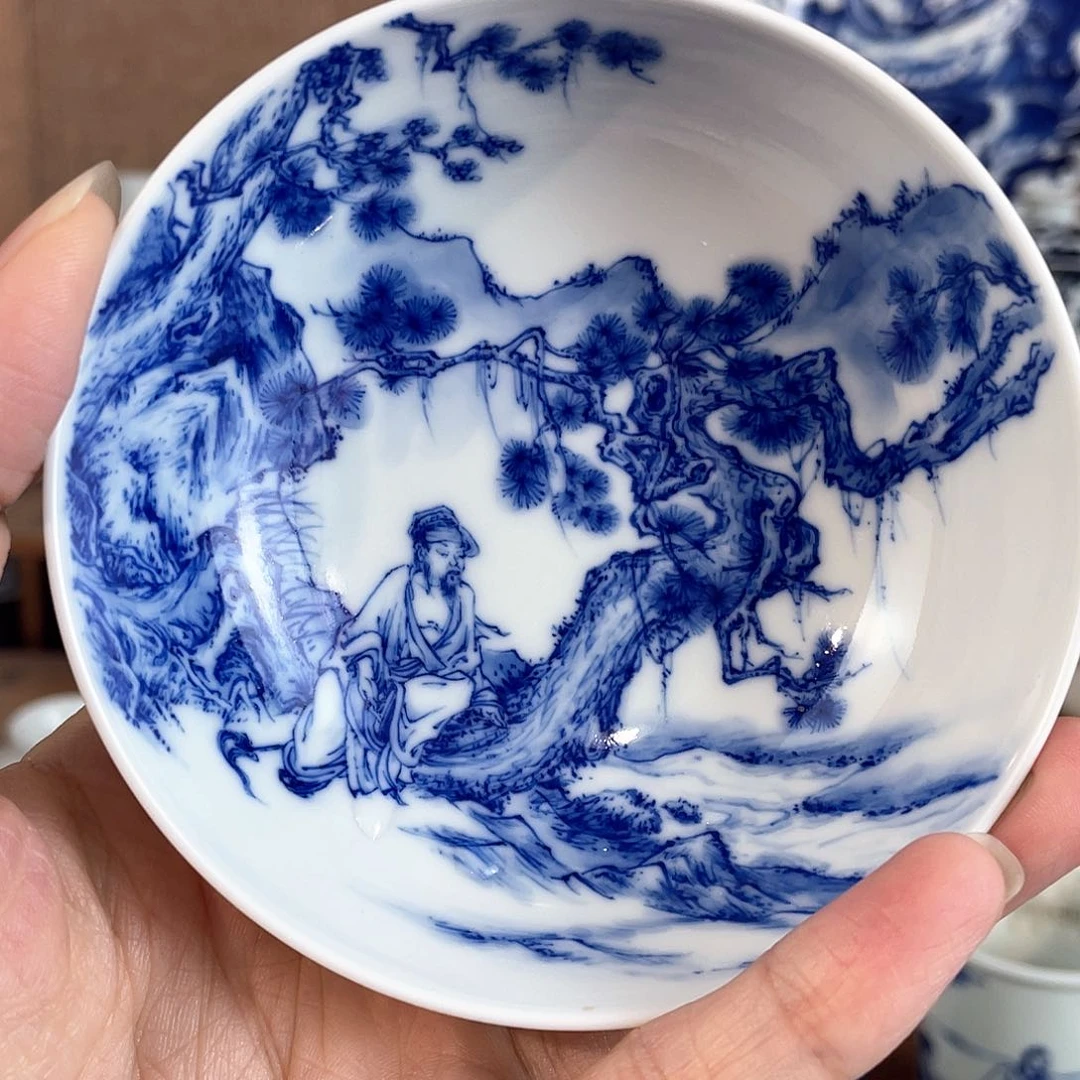 微***方拾艺致物松下听泉普洱杯