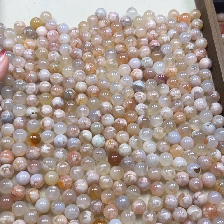 玛瑙/玉髓未镶嵌手链12.5mm 100克