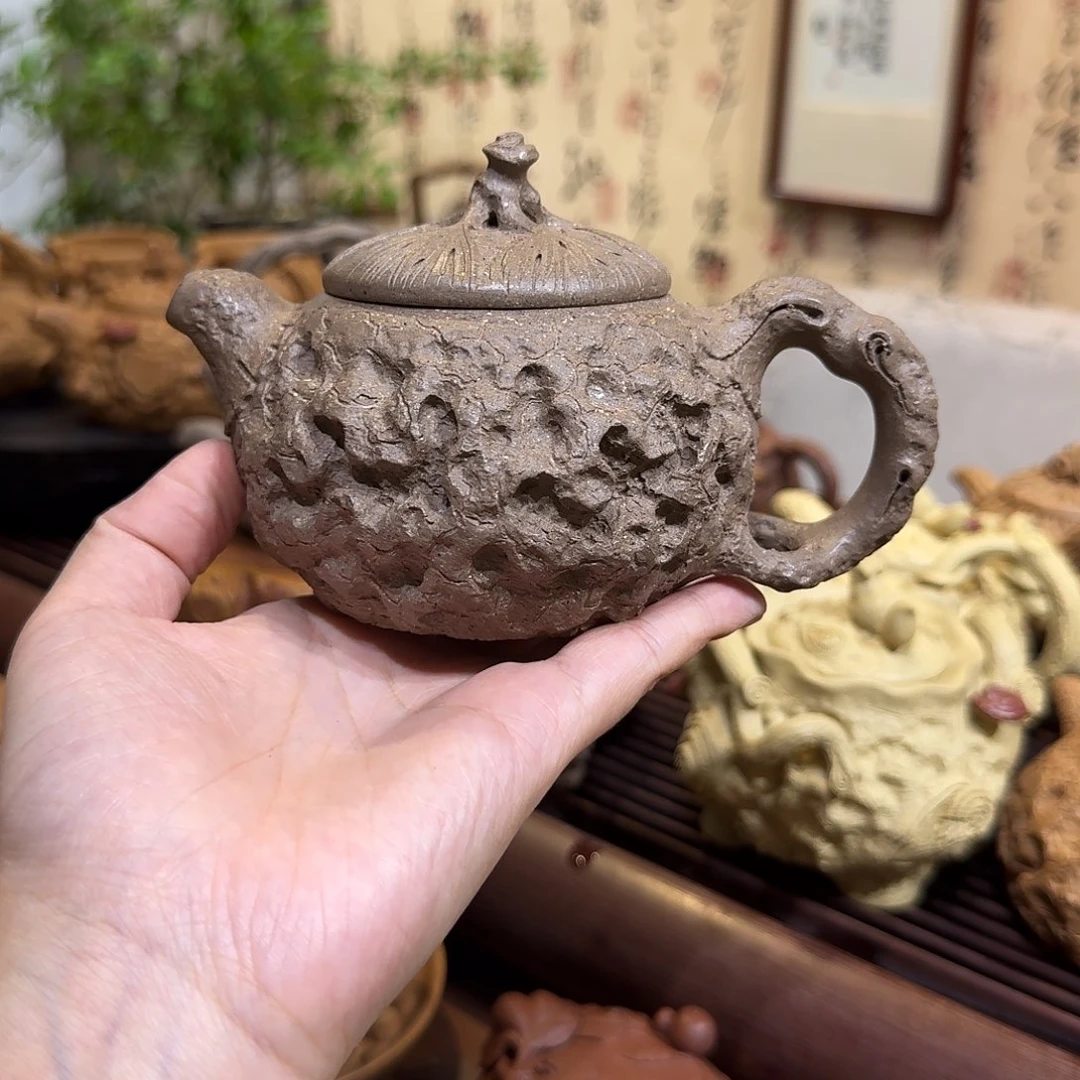 茶壶紫砂青灰供春