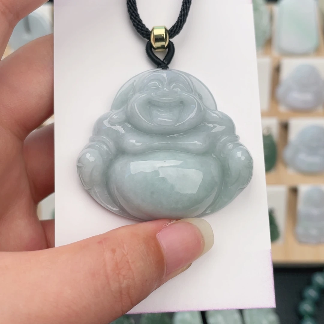 颈饰未镶嵌翡翠佛公