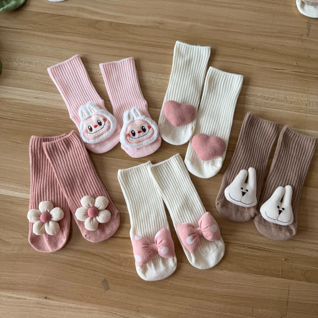 直播间自己挑款宝宝袜卡通风儿童袜子春秋中性宝宝婴儿袜