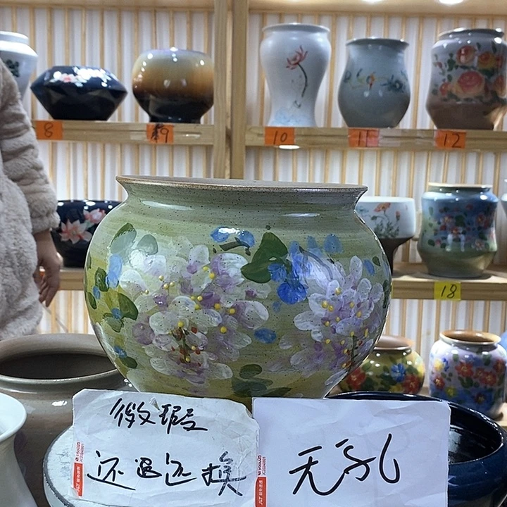 罐陶瓷陶瓷付出过程