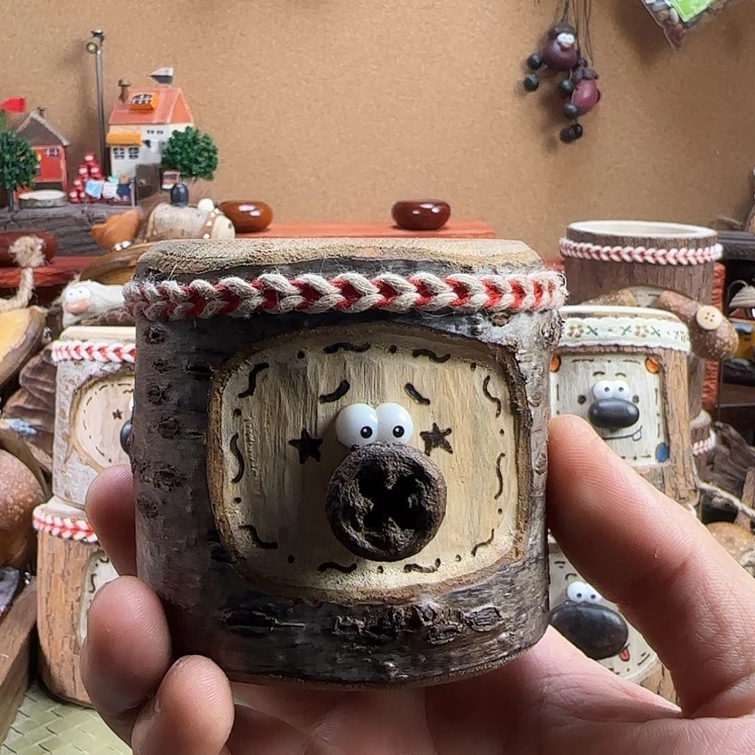 虎***跳香榧木6个树墩墩11111虎跳