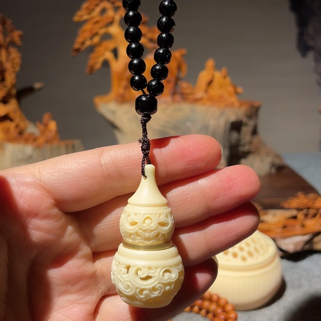 柏木（崖柏）菩提果葫芦香囊