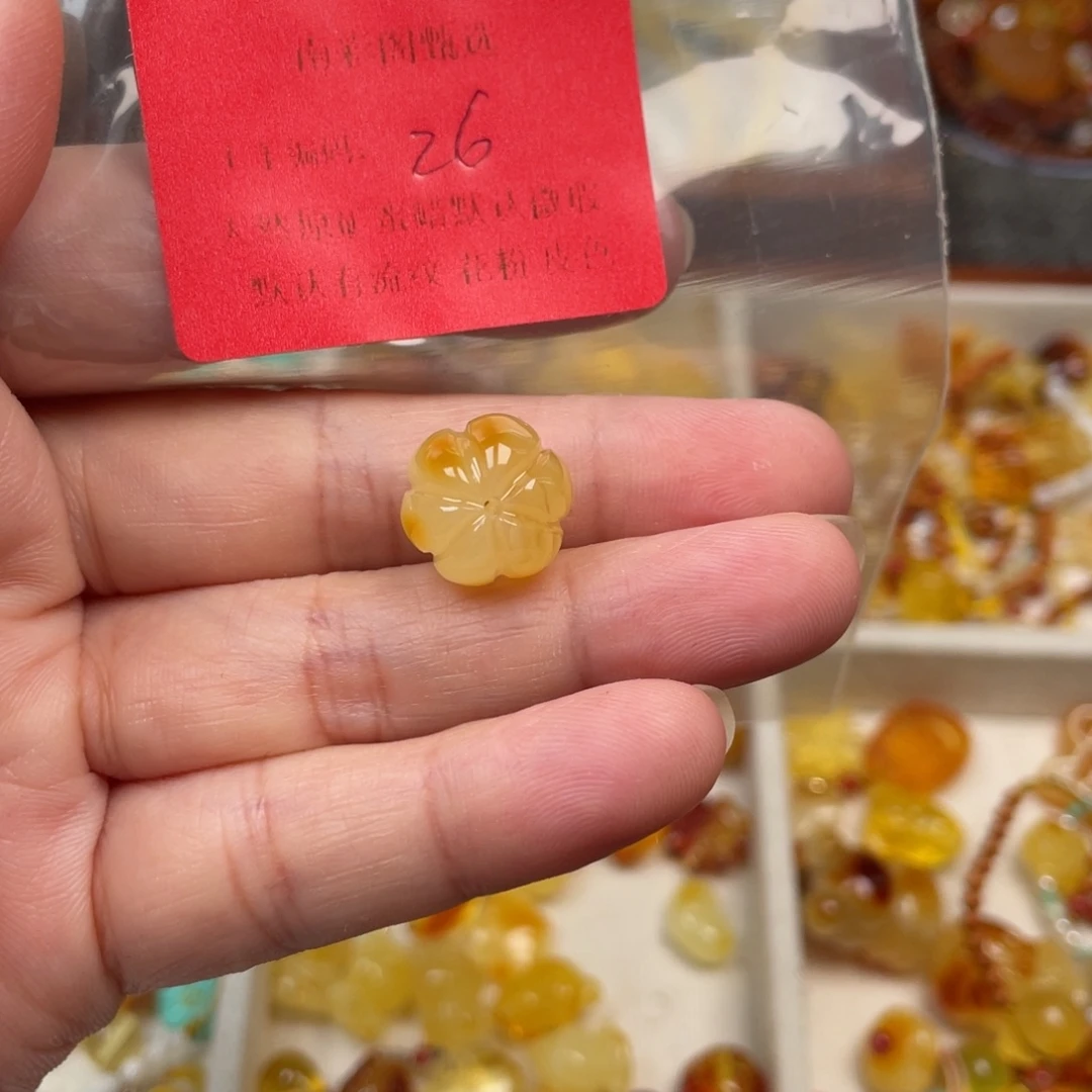 裸石琥珀未镶嵌26，