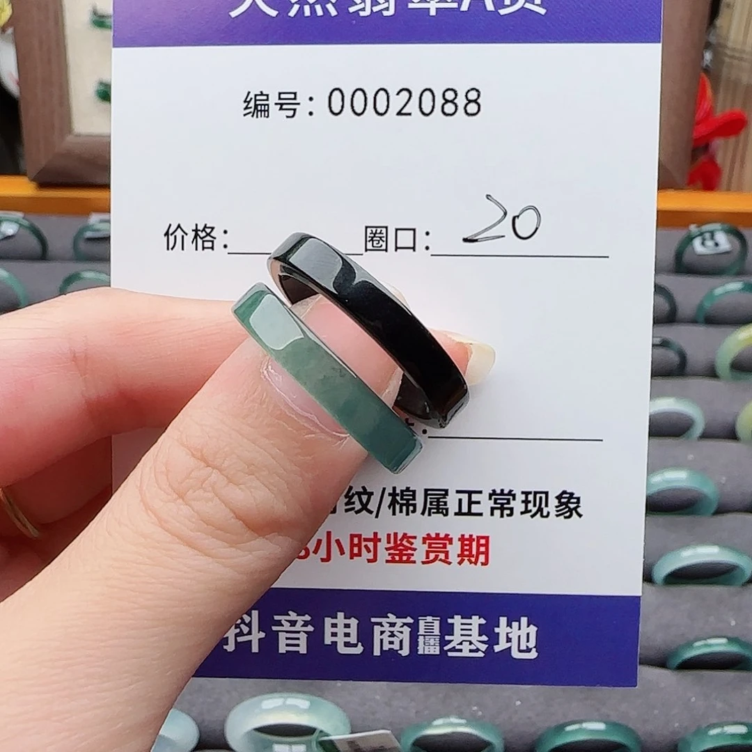 翡翠戒指未镶嵌子****语