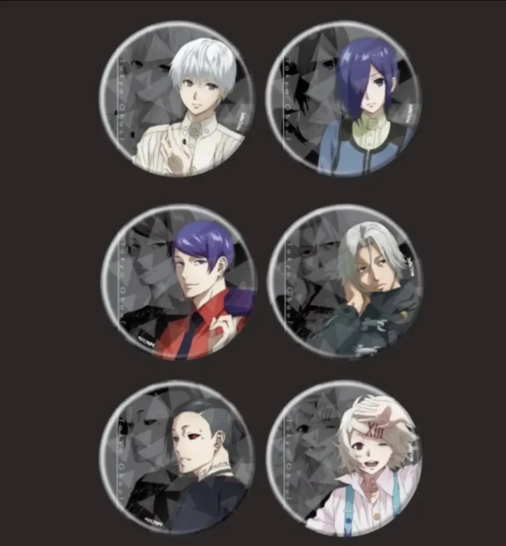 【新品】东京喰种A3歌舞伎町快闪限定吧唧徽章特典明信片