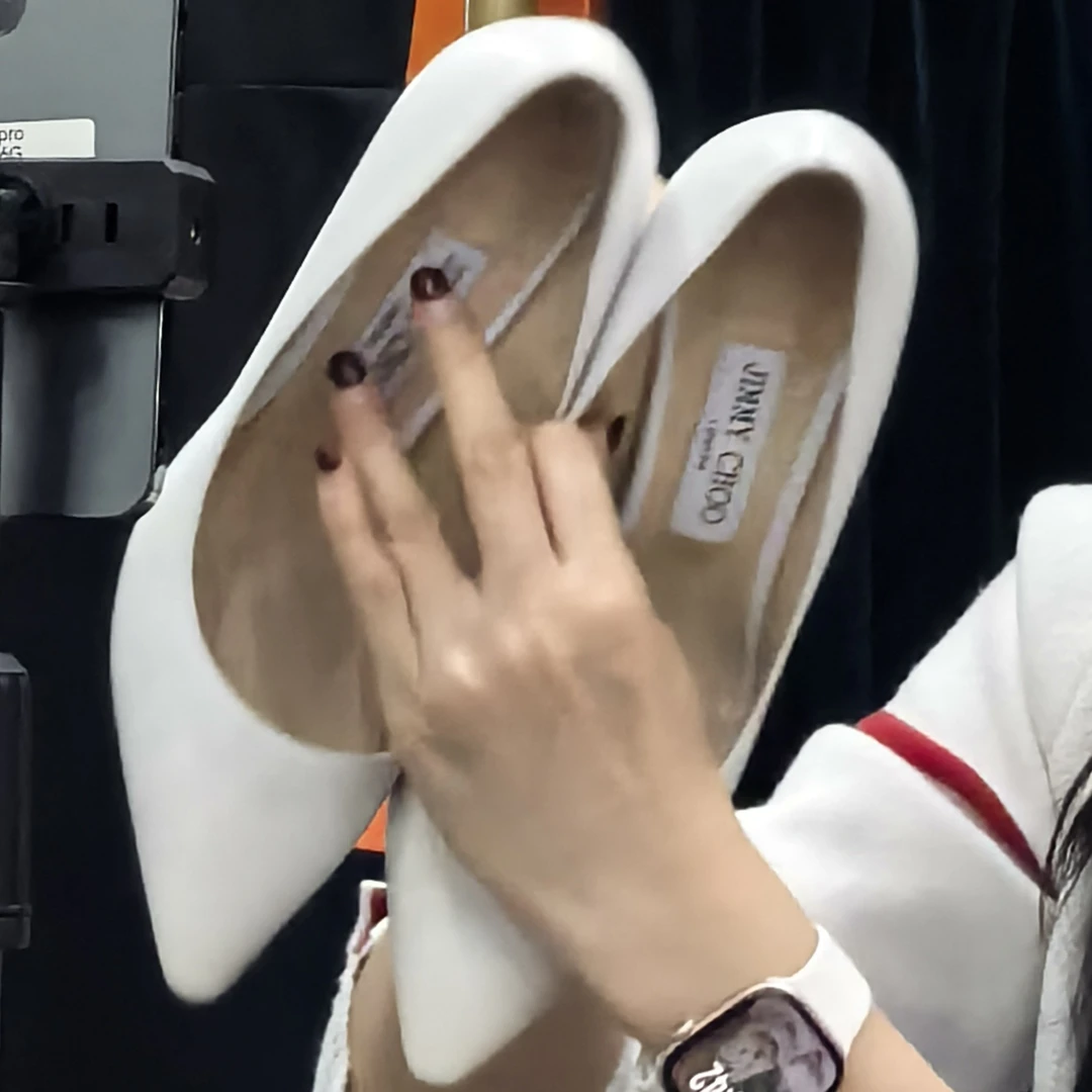 90新 Alexander McQueen/亚历山大·麦昆 吉米周高跟鞋