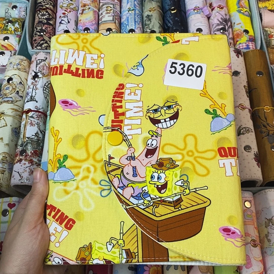 织绣A5活页不加纸5360