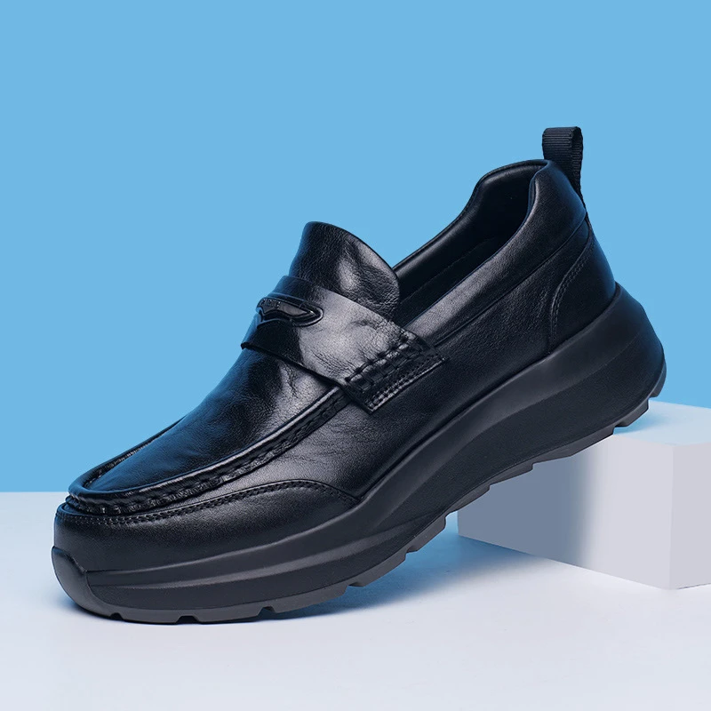 RSLUHUX广州新款水牛皮男士休闲皮鞋RSL0215