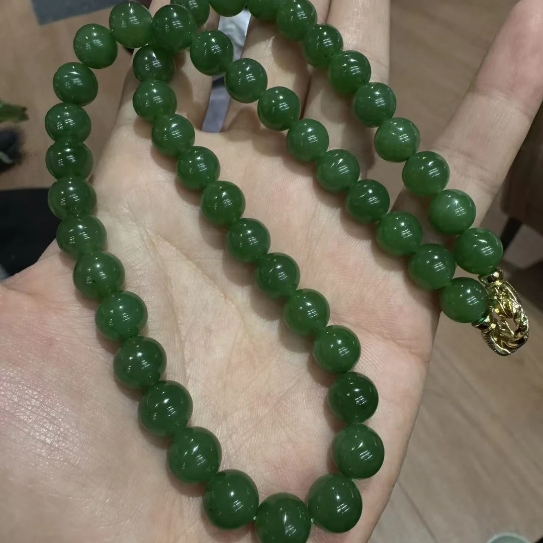 和田玉颈饰未镶嵌卡9➕碧玉项链门总拍一发一