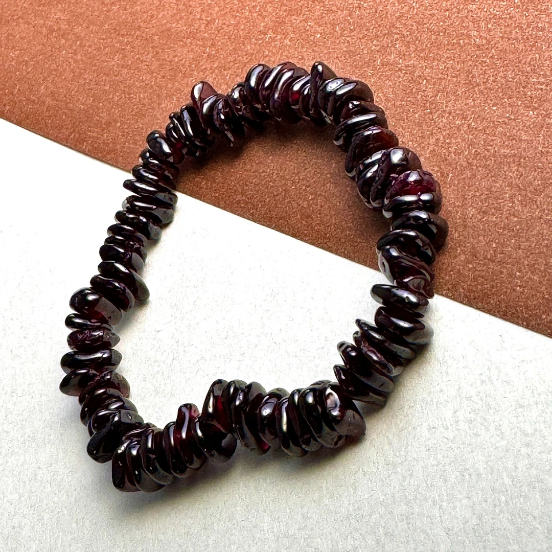 【大兵甄选】天然水晶石榴石优雅气质百搭多样性发货招财