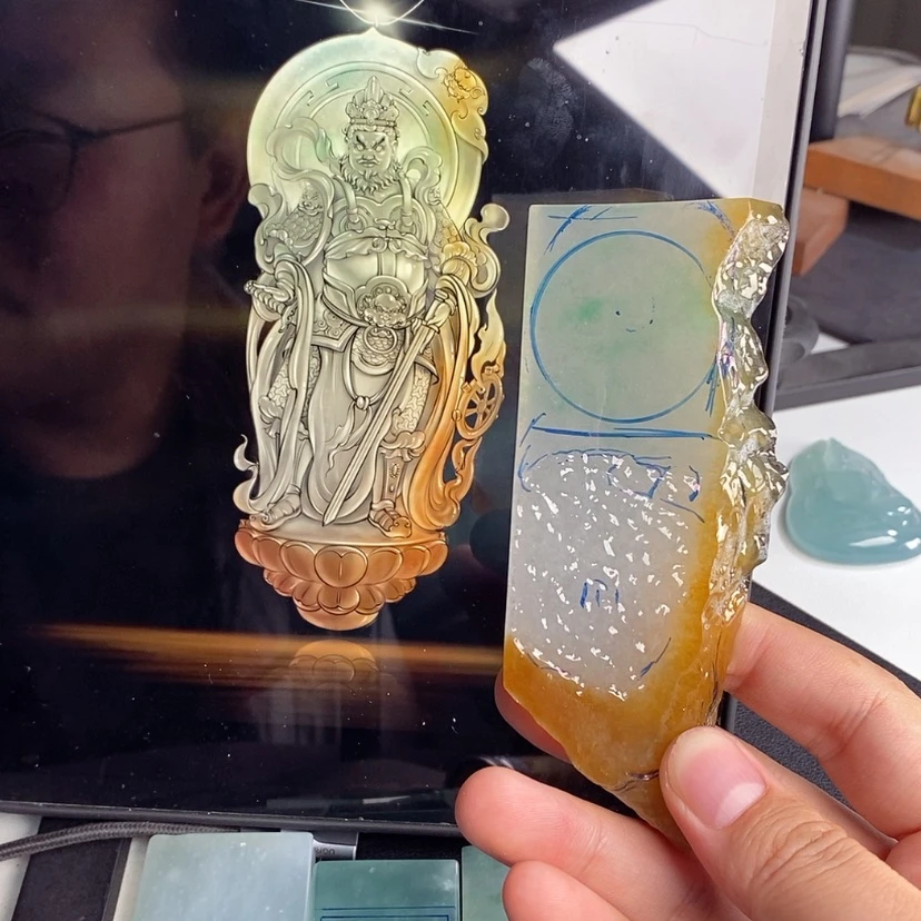 【闪购商品】未镶嵌定制翡翠包工