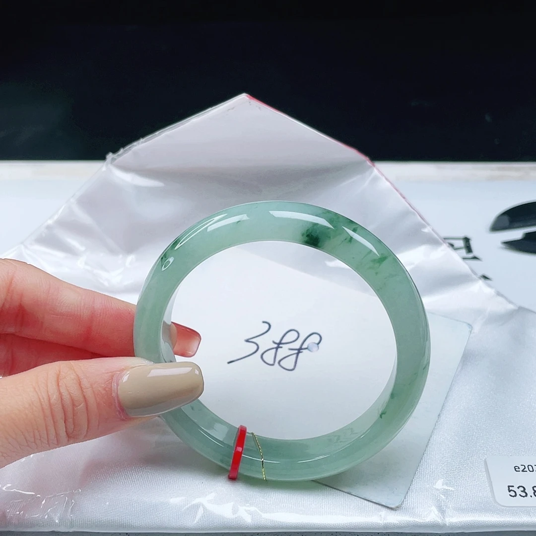 翡翠未镶嵌手镯53+正圈