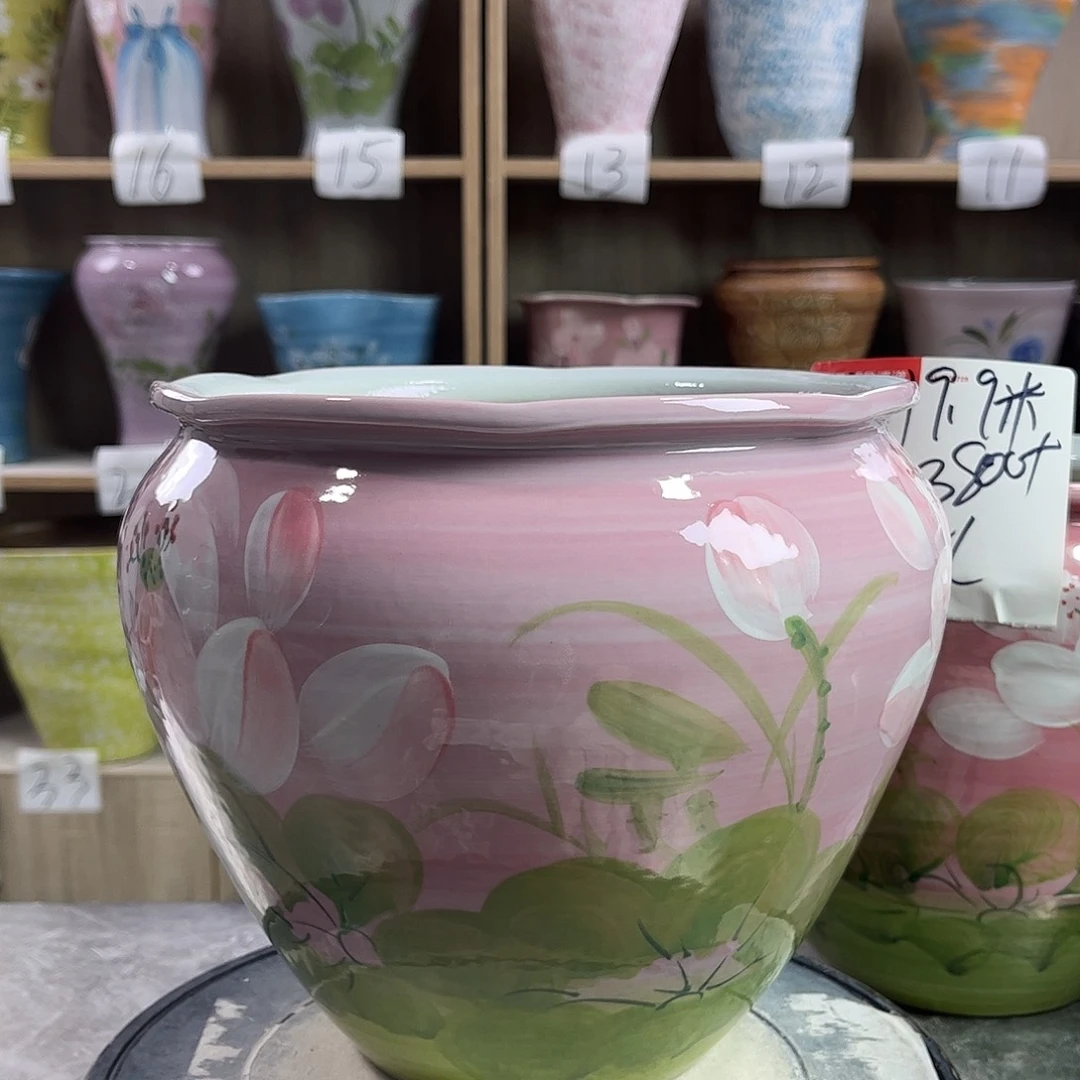 景德镇陶瓷花盆花盆