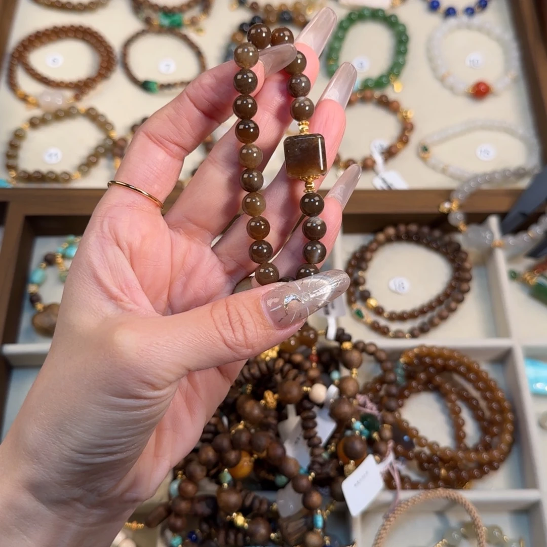 和田玉（糖玉）未镶嵌手链