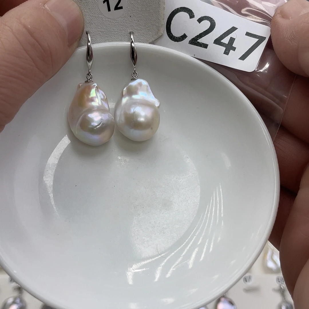 淡水珍珠颈饰银S925镶嵌婉*