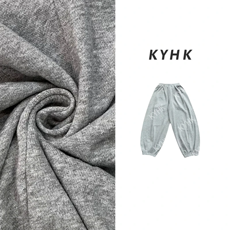 KYHKKYHK拼接宽松慵束口休闲灯笼裤240813