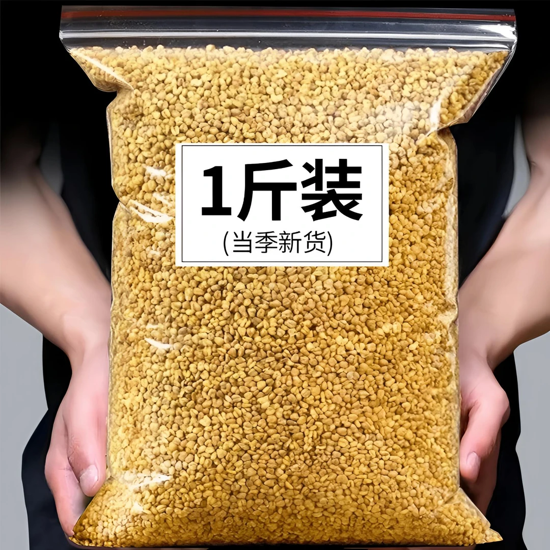 黄苦荞四川大凉山新货炒熟苦荞茶500g浓郁干吃泡水干净颗粒饱满