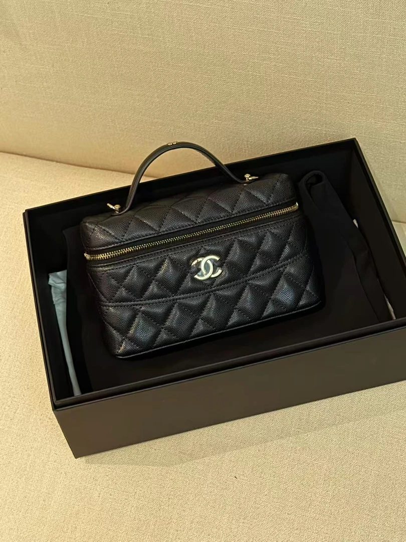 未使用 Chanel/香奈儿 【26C】 LP饭盒腰线黑金 大全套