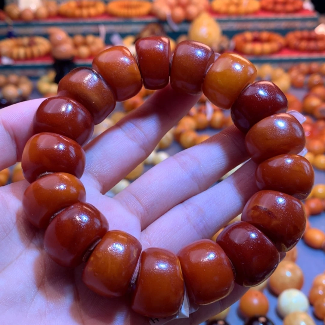 【闪购商品】未镶嵌琥珀手串