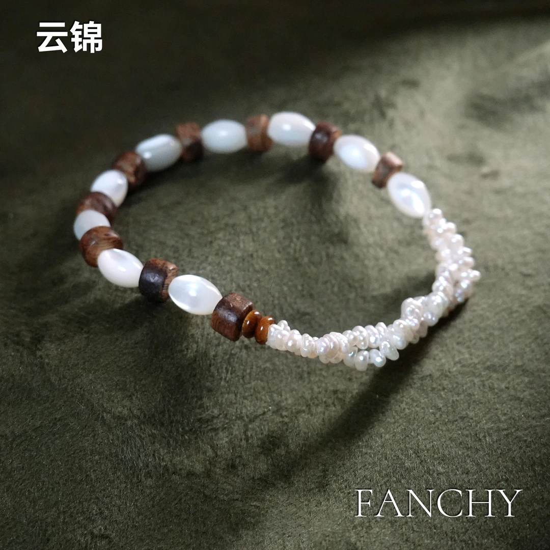 非金属木质手链 【云锦】新中式禅意系列！古典手链