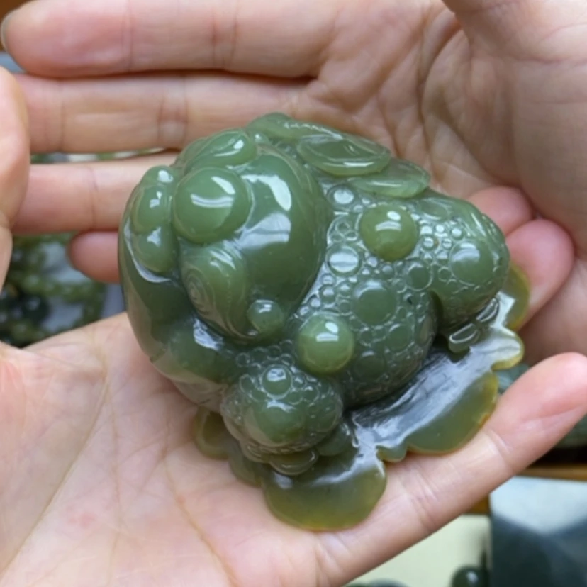 【闪购商品】未镶嵌和田玉把件笑***，