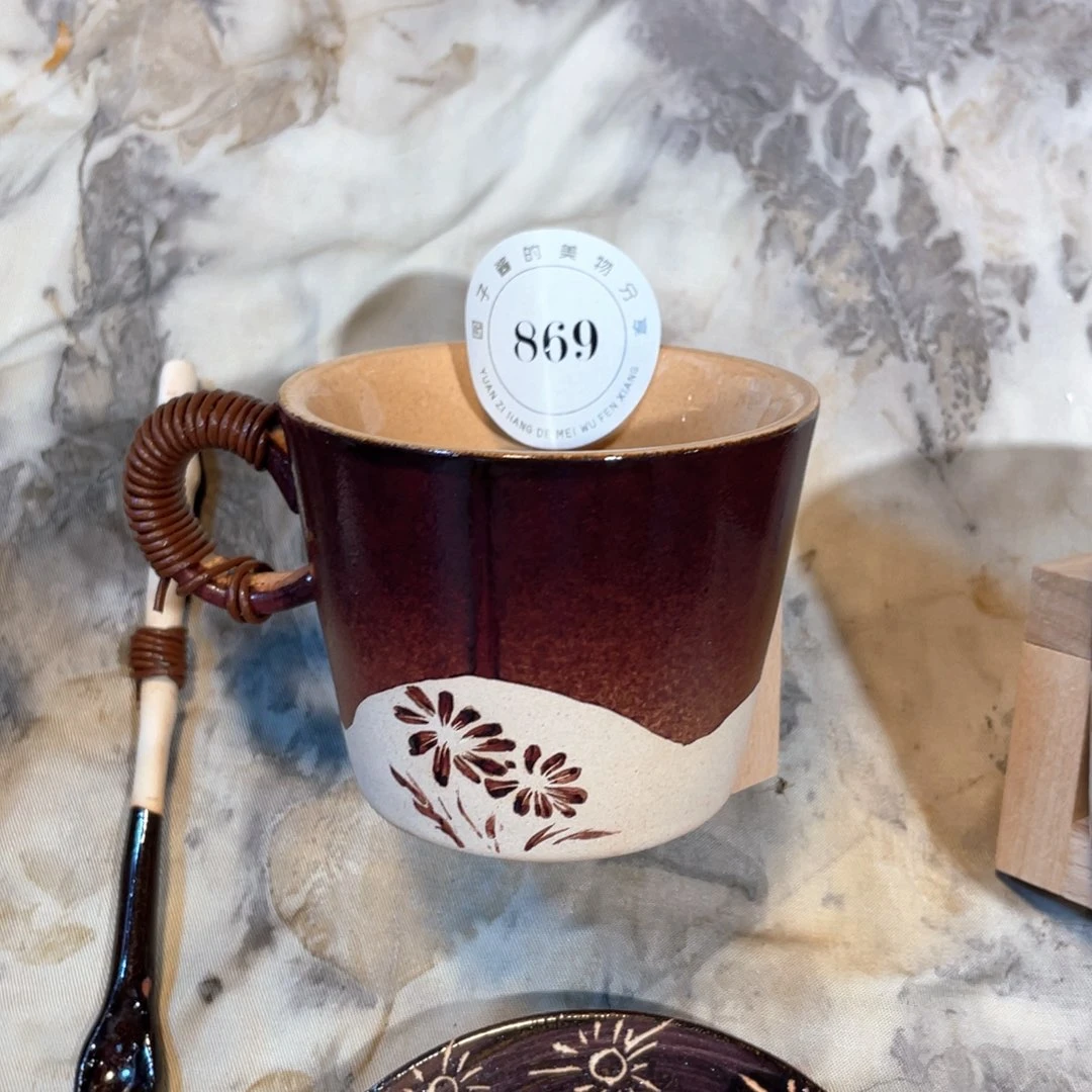 芝***芯瓷片景德镇手工陶瓷杯