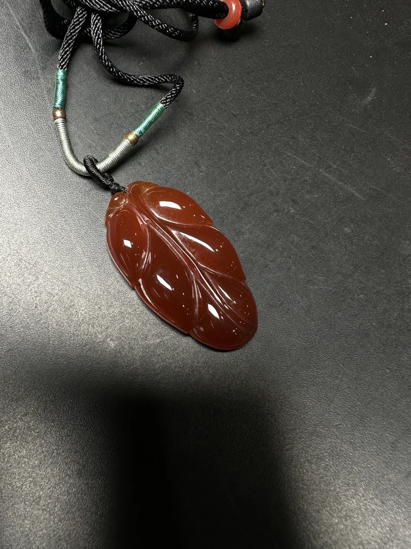 【珠宝少爷小涛】新人福利-玛瑙叶子-YS66-多样性发货发一件