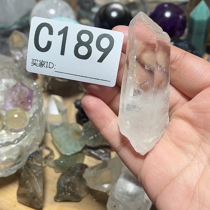 今***美珠宝半成品水晶未镶嵌默认微瑕