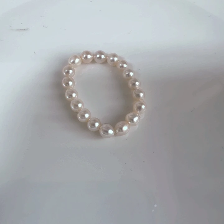 戒指未镶嵌淡水珍珠