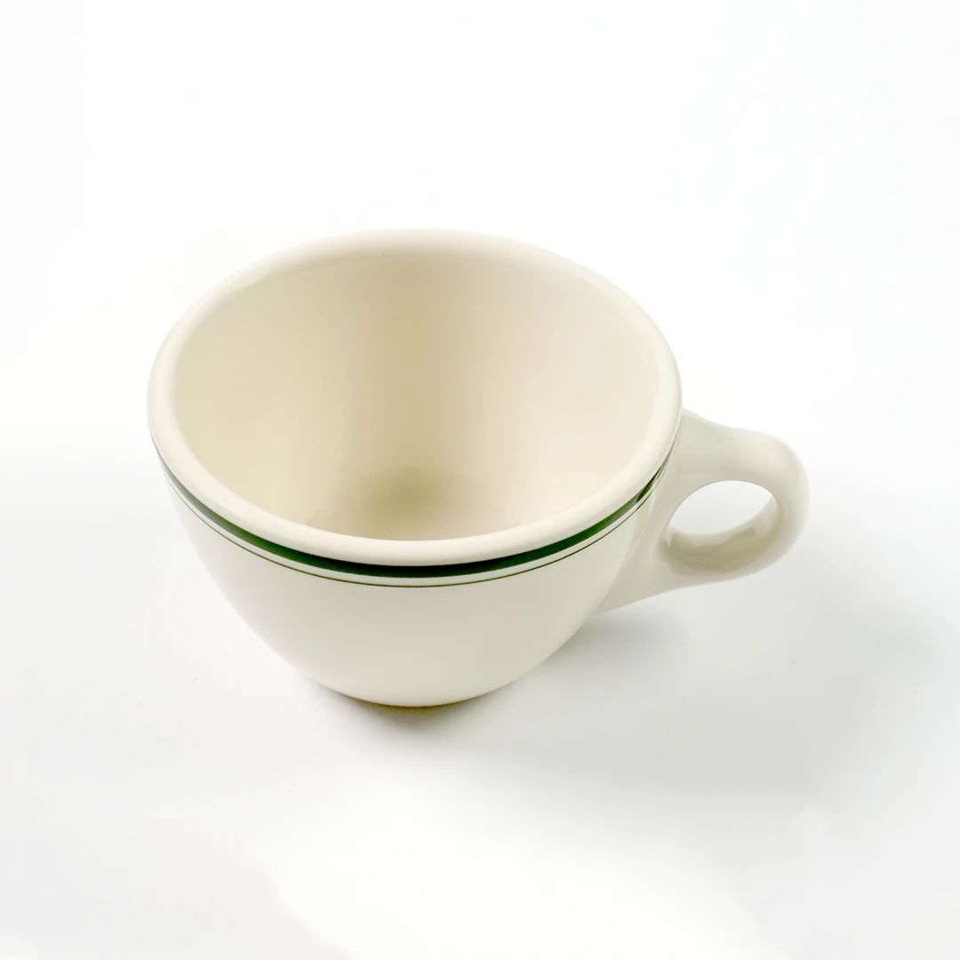 222 mlLF咖啡杯 1个（单绿色线0.28）