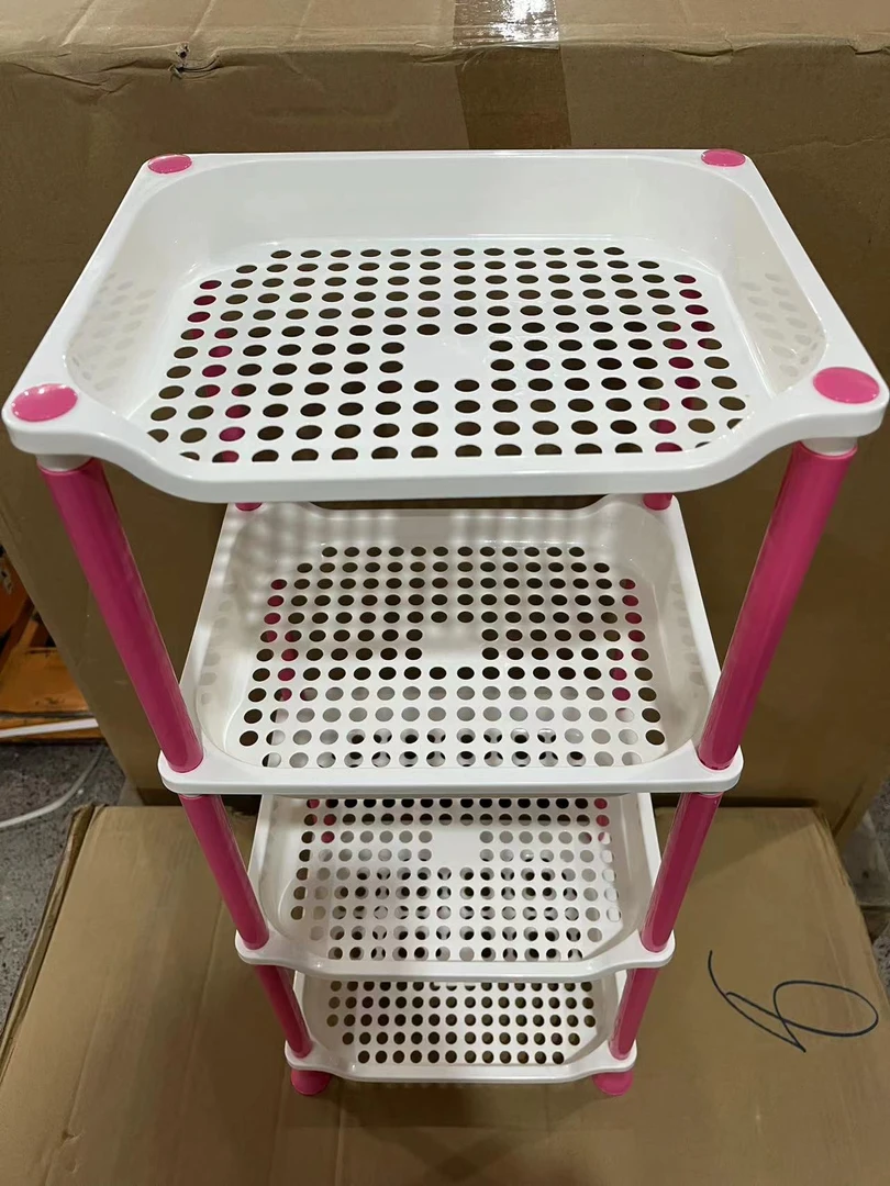 方形四层置物架