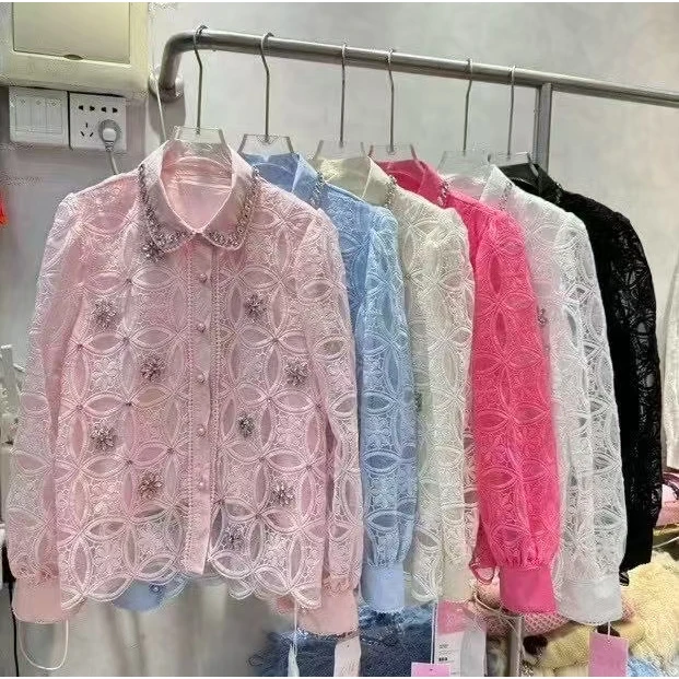 【看主播直播下单】2025春季新款时尚百搭雪纺衫