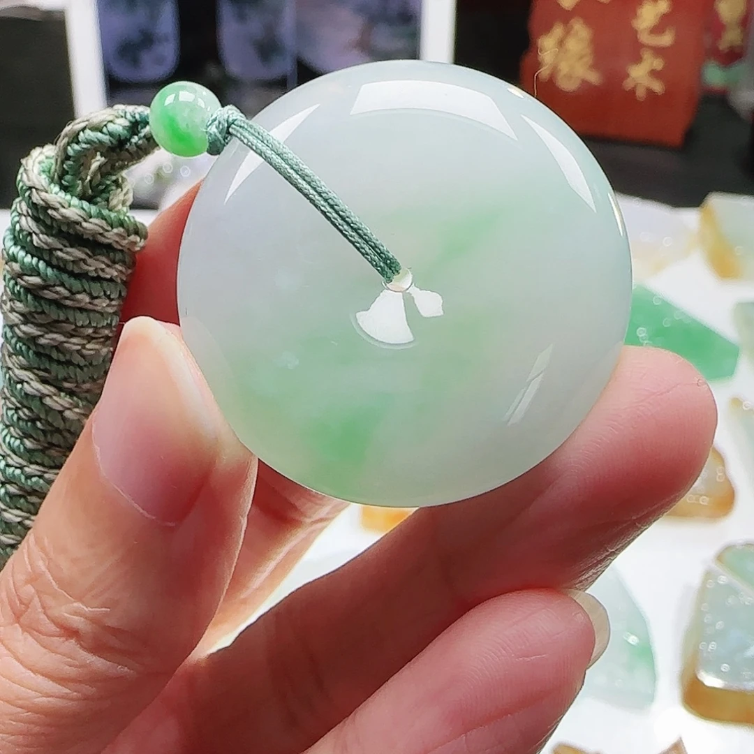 定制翡翠未镶嵌缅甸翡翠挂件