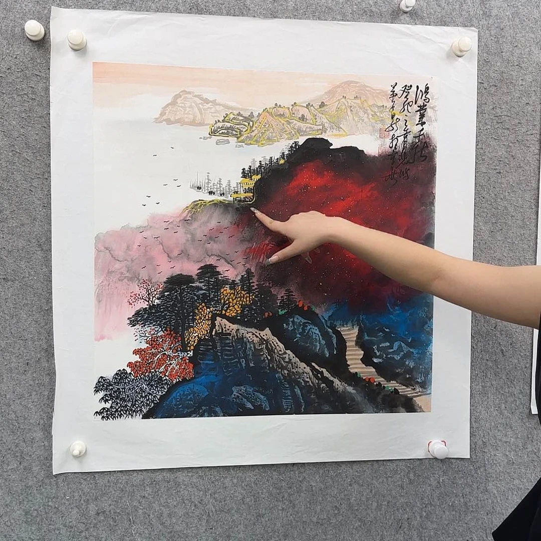 书法作品多次参加