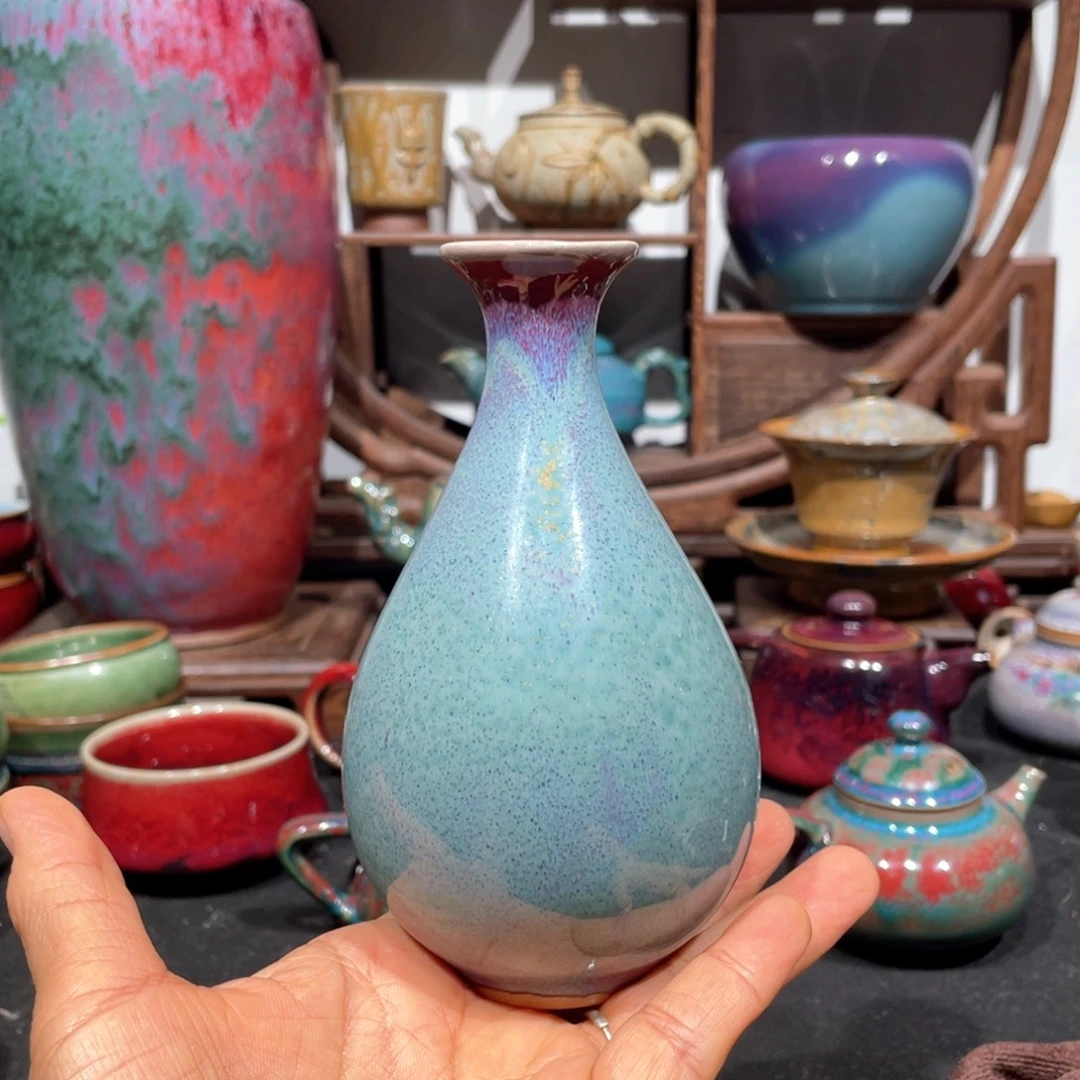 中国神后钧瓷花器
