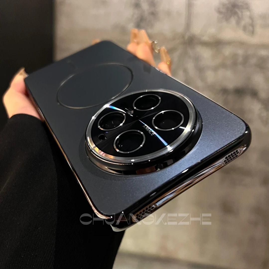 创壳者适用华为Mate70Pro手机壳AG磨砂磁吸Mate60Pro+/Mate70电镀