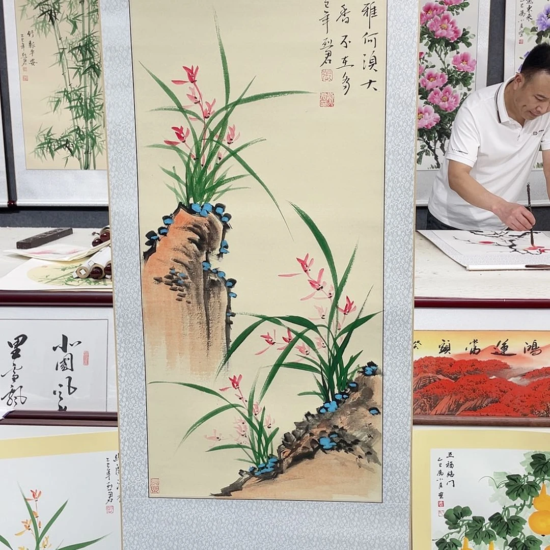 国画手绘画绘画作品