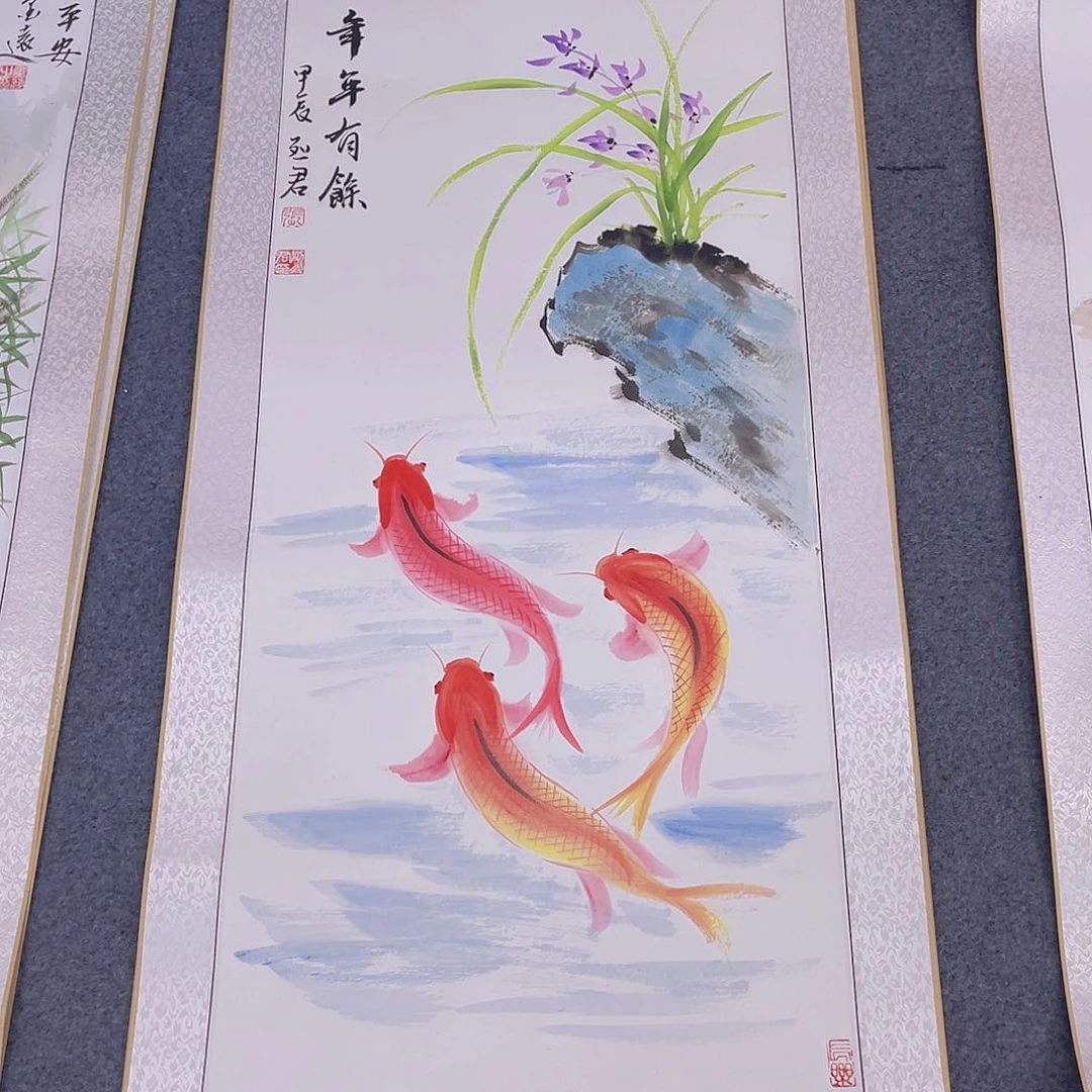 国画手绘作品集等