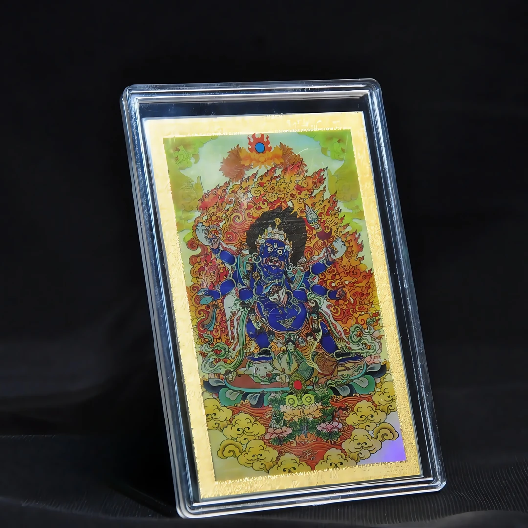 【千万福】999足J六臂玛哈嘎拉摆件-A0040009