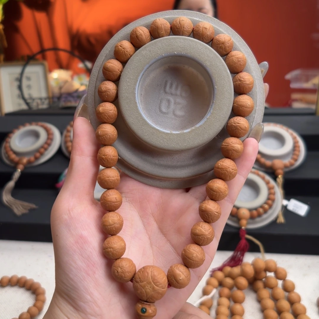 手串凤眼菩提省*号12mm铁籽手持27颗素串精挑